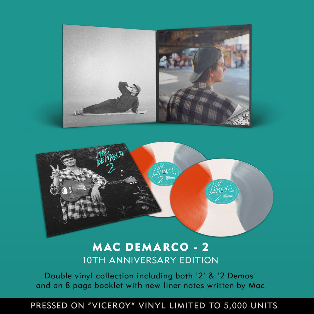 MAC DEMARCO - 2 Vinyl LP