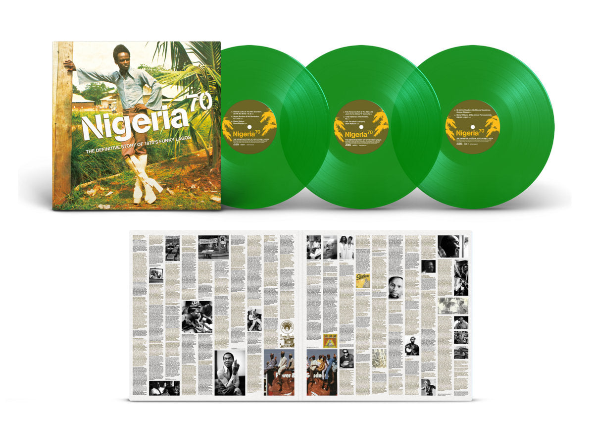 VARIOUS ARTISTS - NIGERIA 70: THE DEFINITIVE STORY OF 1970s FUNKY LAGOS Vinyl 3xLP