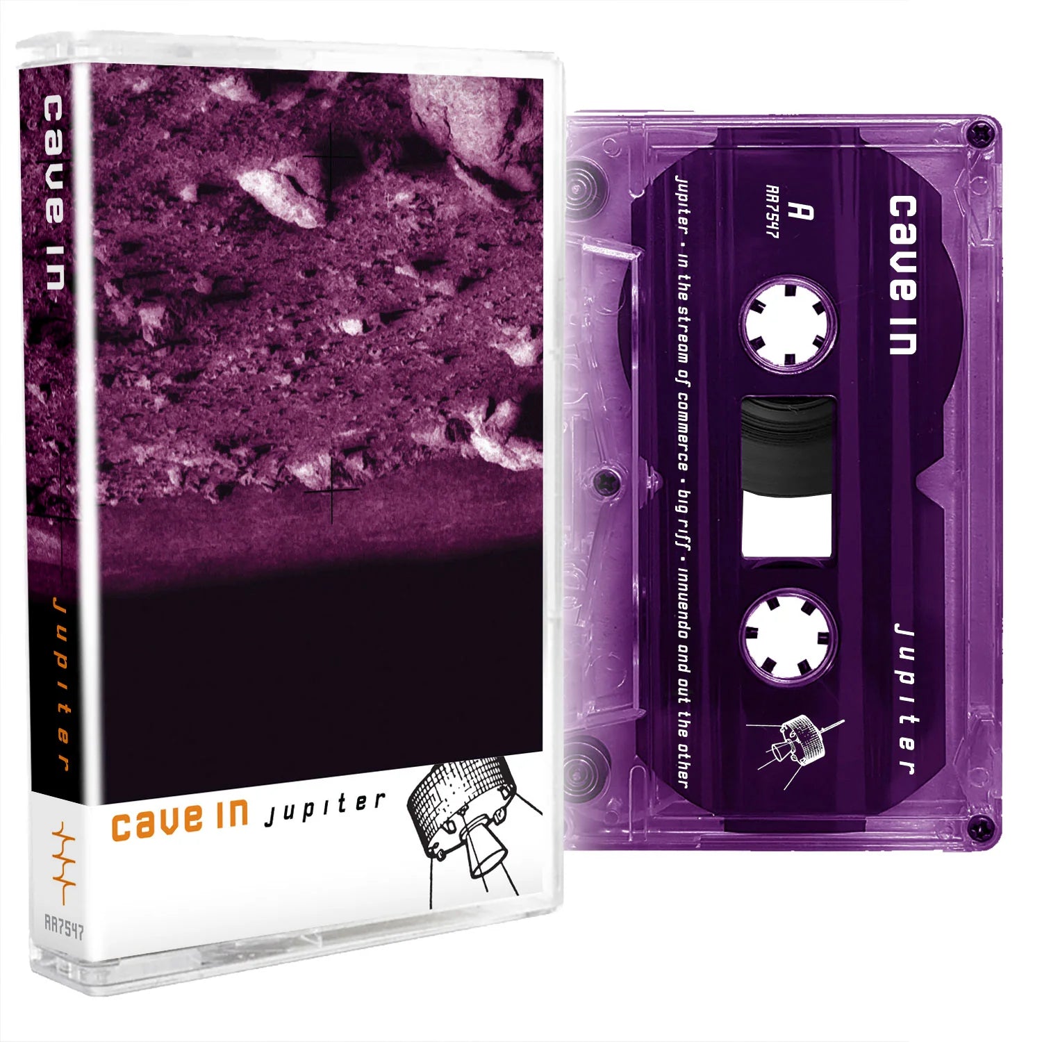 CAVE IN - JUPITER 25th ANNIVERSARY Cassette Tape