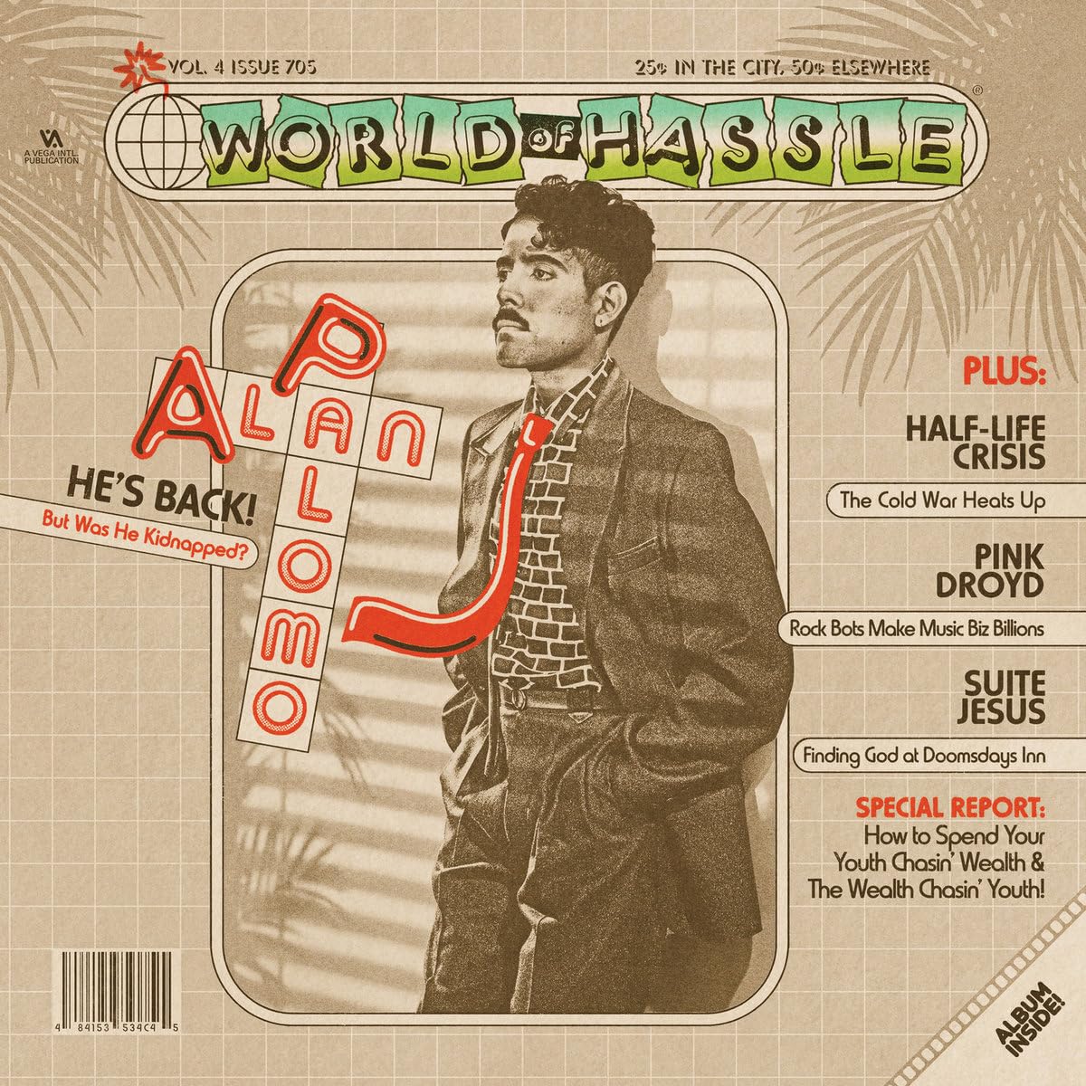 ALAN PALOMO - WORLD OF HASSLE Vinyl 2xLP