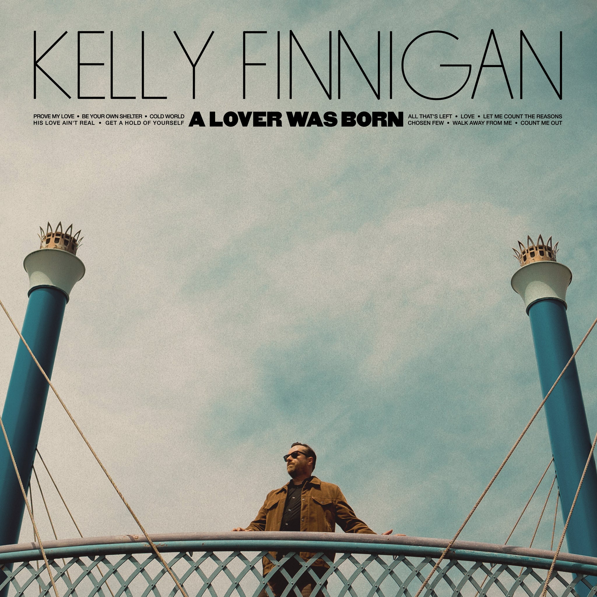 KELLY FINNIGAN - A LOVER WAS BORN Clear w/ Blue Swirl Vinyl LP (Going Underground Exclusive)