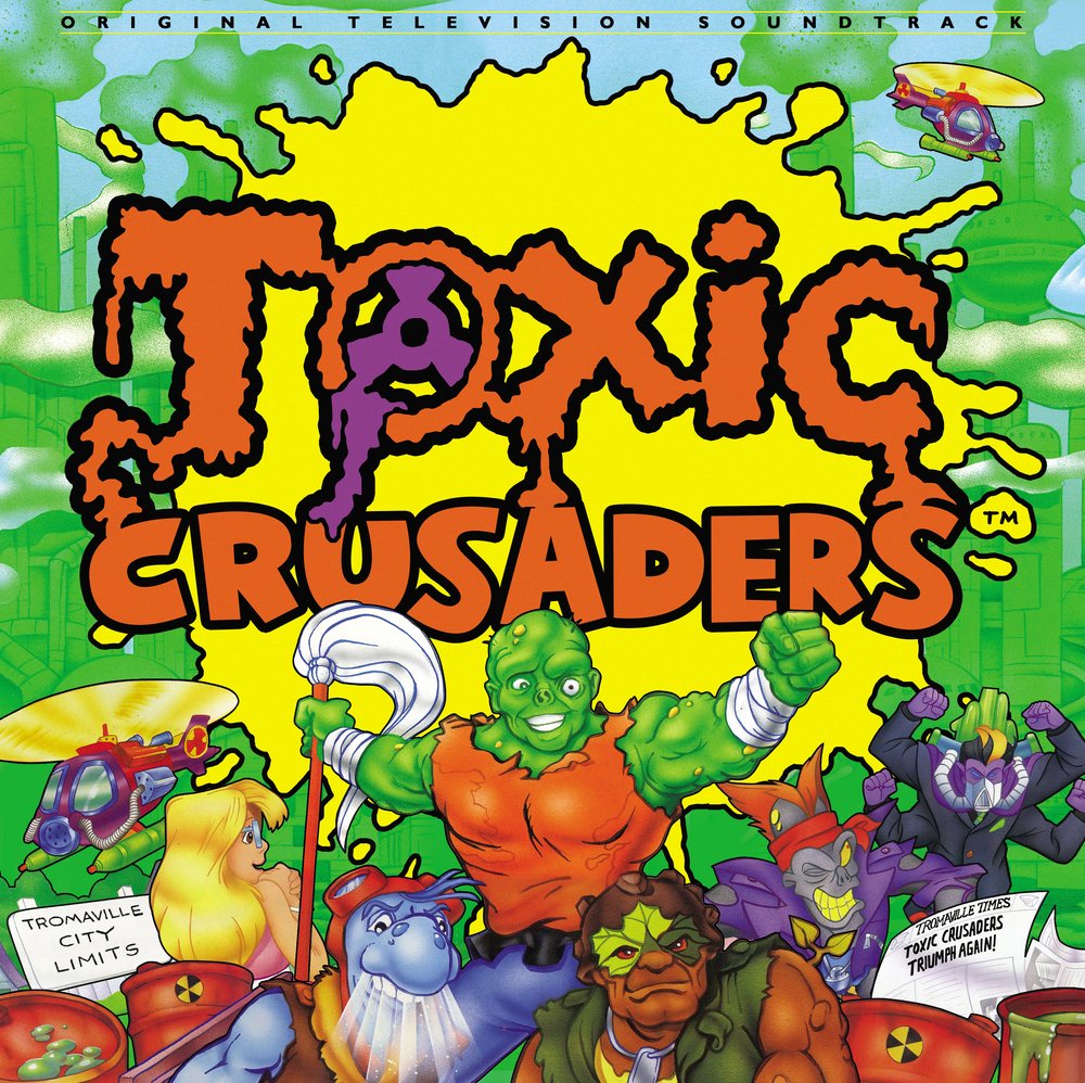 DENNIS C. BROWN & LARRY BROWN - TOXIC CRUSADERS OST 2xLP