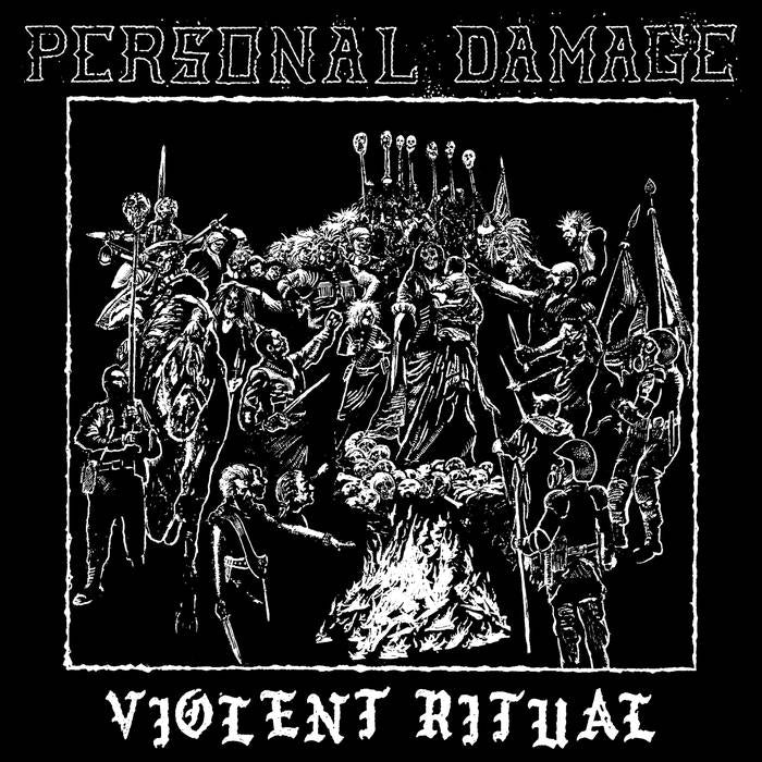 PERSONAL DAMAGE - VIOLENT RITUAL Vinyl 7"