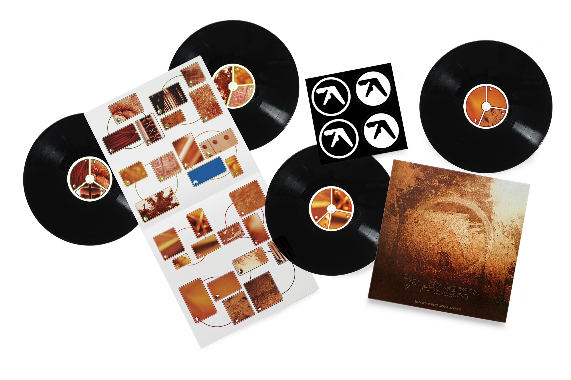 APHEX TWIN - SELECTED AMBIENT WORKS VOLUME II Vinyl 4xLP