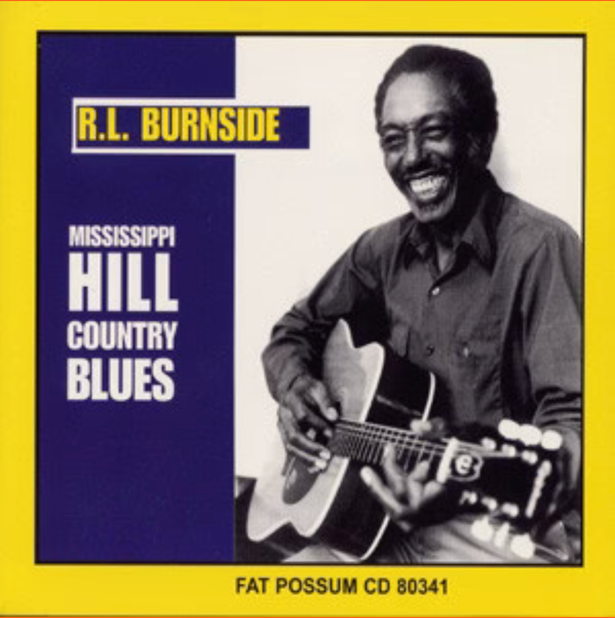 R.L. BURNSIDE - MISSISSIPPI HILL COUNTRY BLUES Vinyl LP