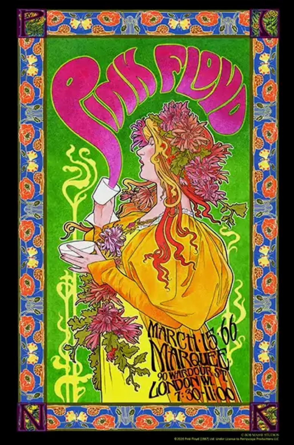 PINK FLOYD - LIVE - MASSE Poster