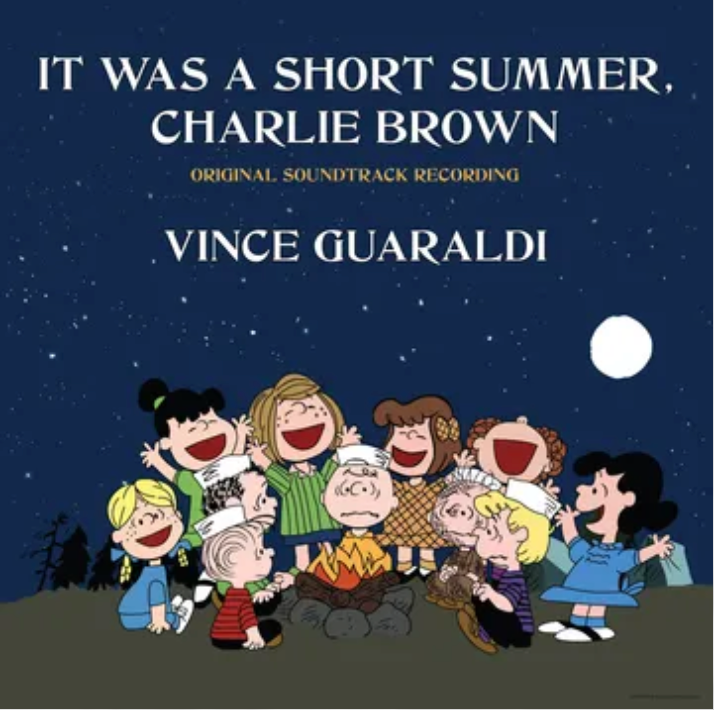 VINCE GUARALDI - IT WAS A SHORT SUMMER, CHARLIE BROWN Vinyl LP