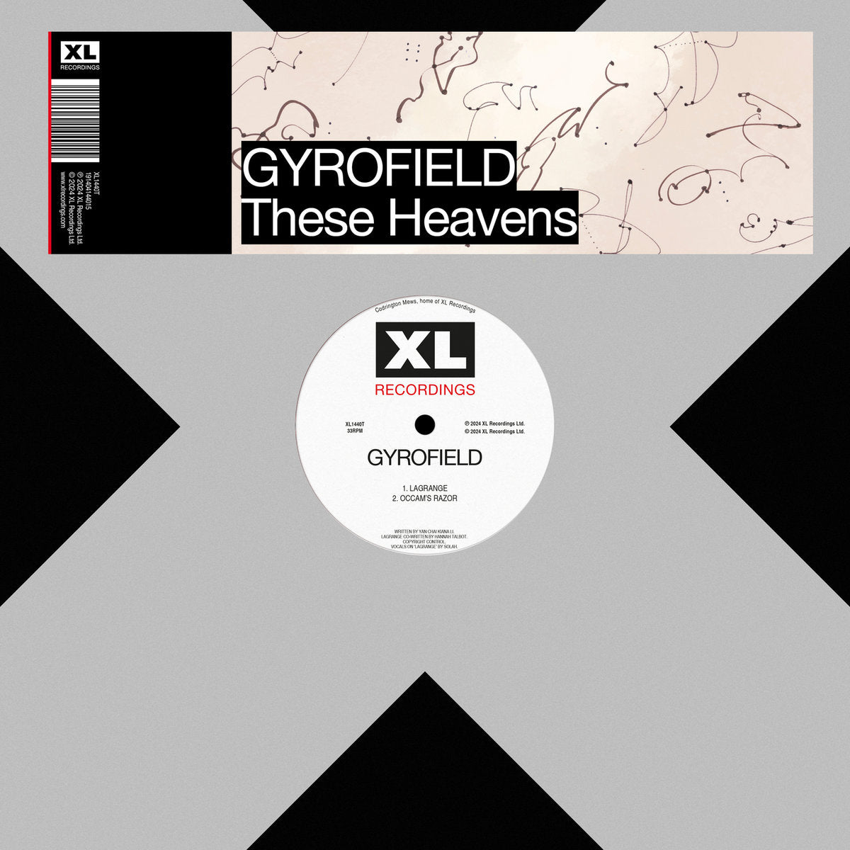 GYROFIELD - THESE HEAVENS Vinyl 12" EP