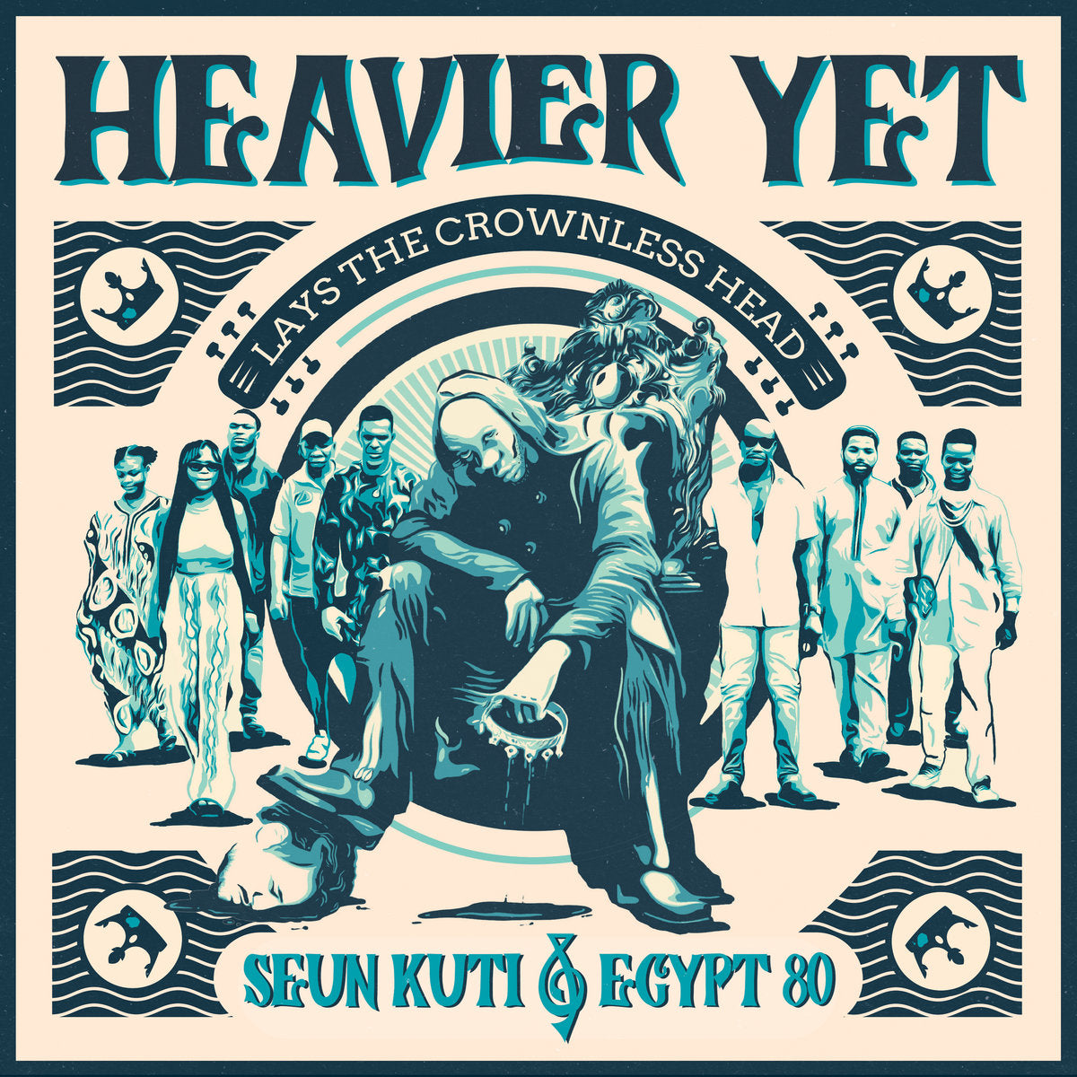 SEUN KUTI & EGYPT 80 - HEAVIER YET (LAYS THE CROWNLESS HEAD) Vinyl LP