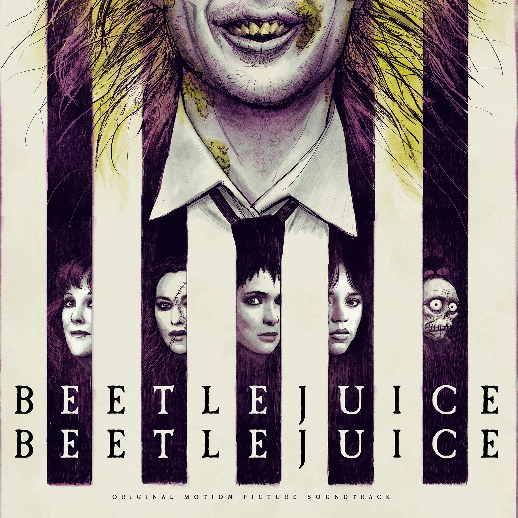 VARIOUS ARTISTS - BEETLEJUICE BEETLEJUICE ORIGINAL MOTION PICTURE SOUNDTRACK Vinyl 2xLP