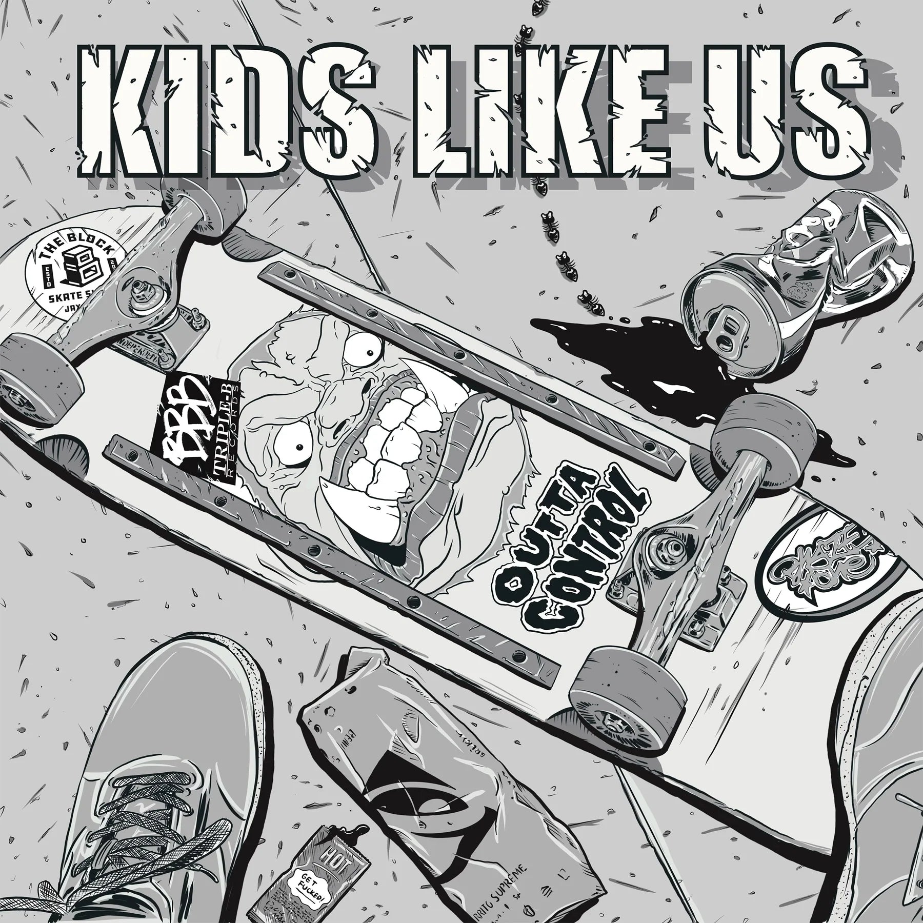 KIDS LIKE US - OUTTA CONTROL Vinyl LP