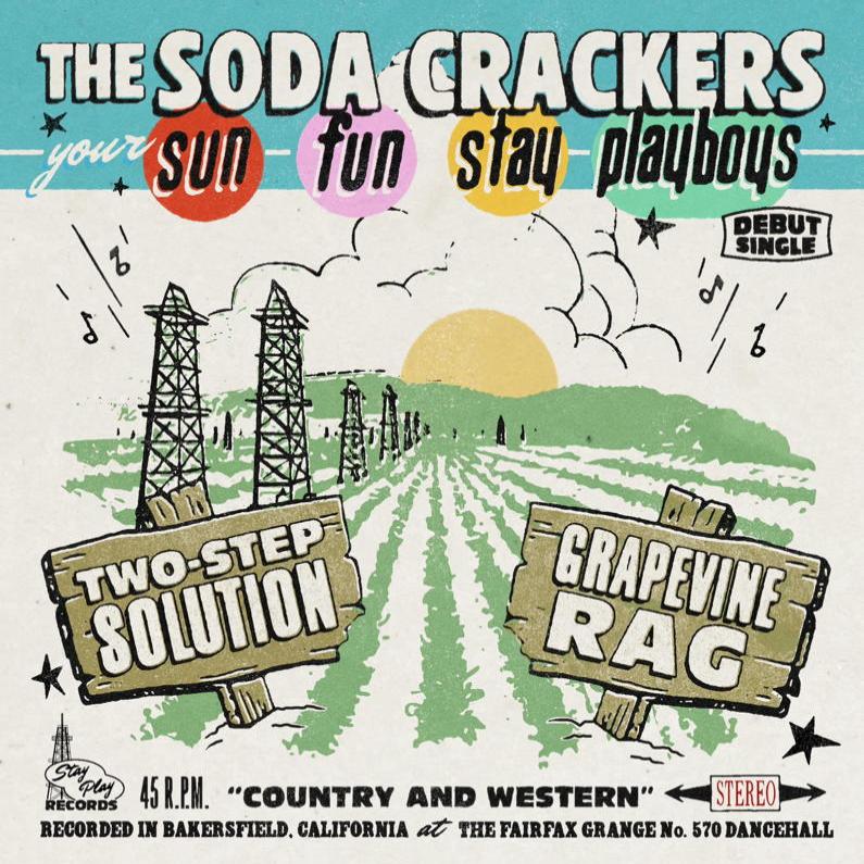 THE SODA CRACKERS - TWO STEP SOLUTION Vinyl 7"