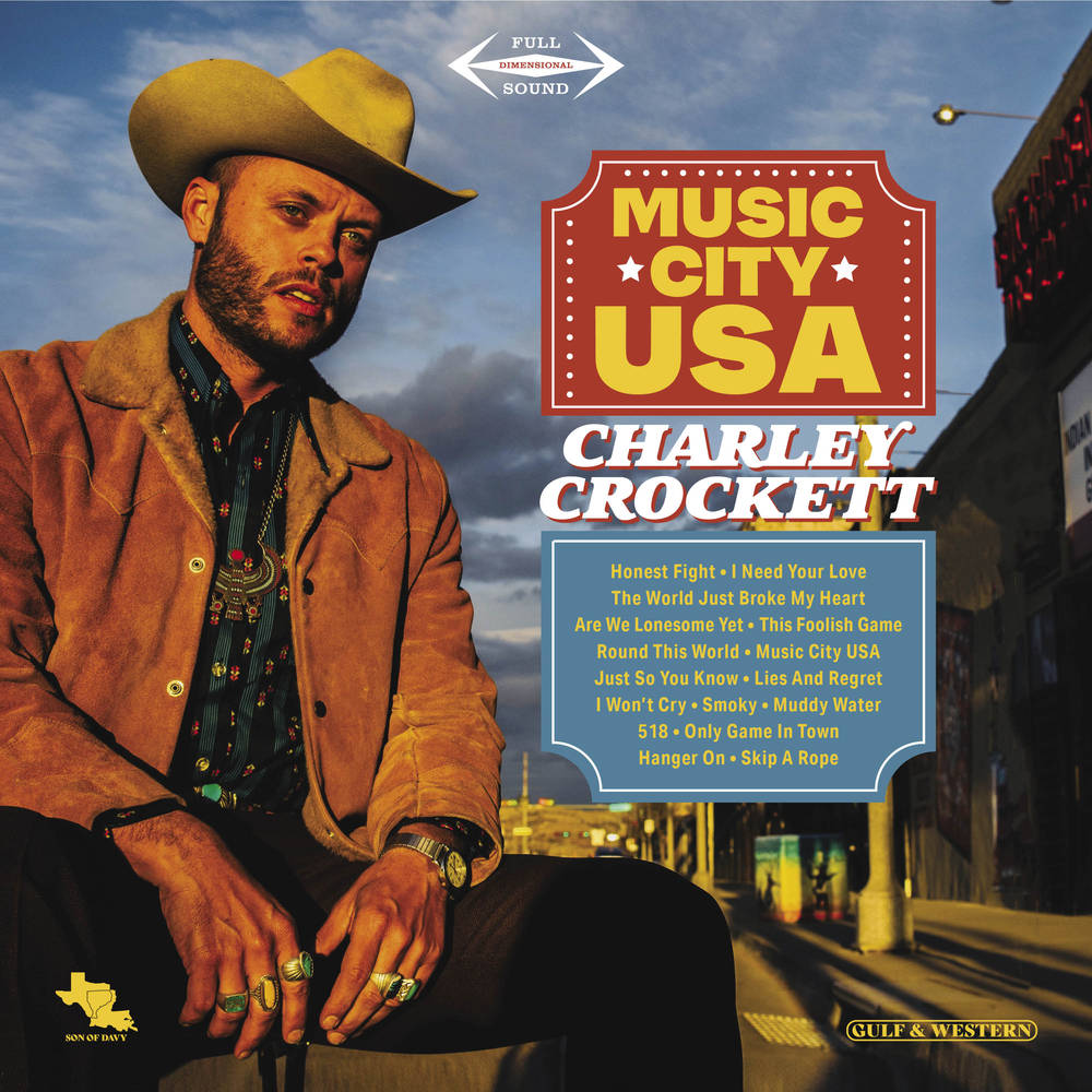 CHARLEY CROCKETT - MUSIC CITY USA Vinyl 2xLP