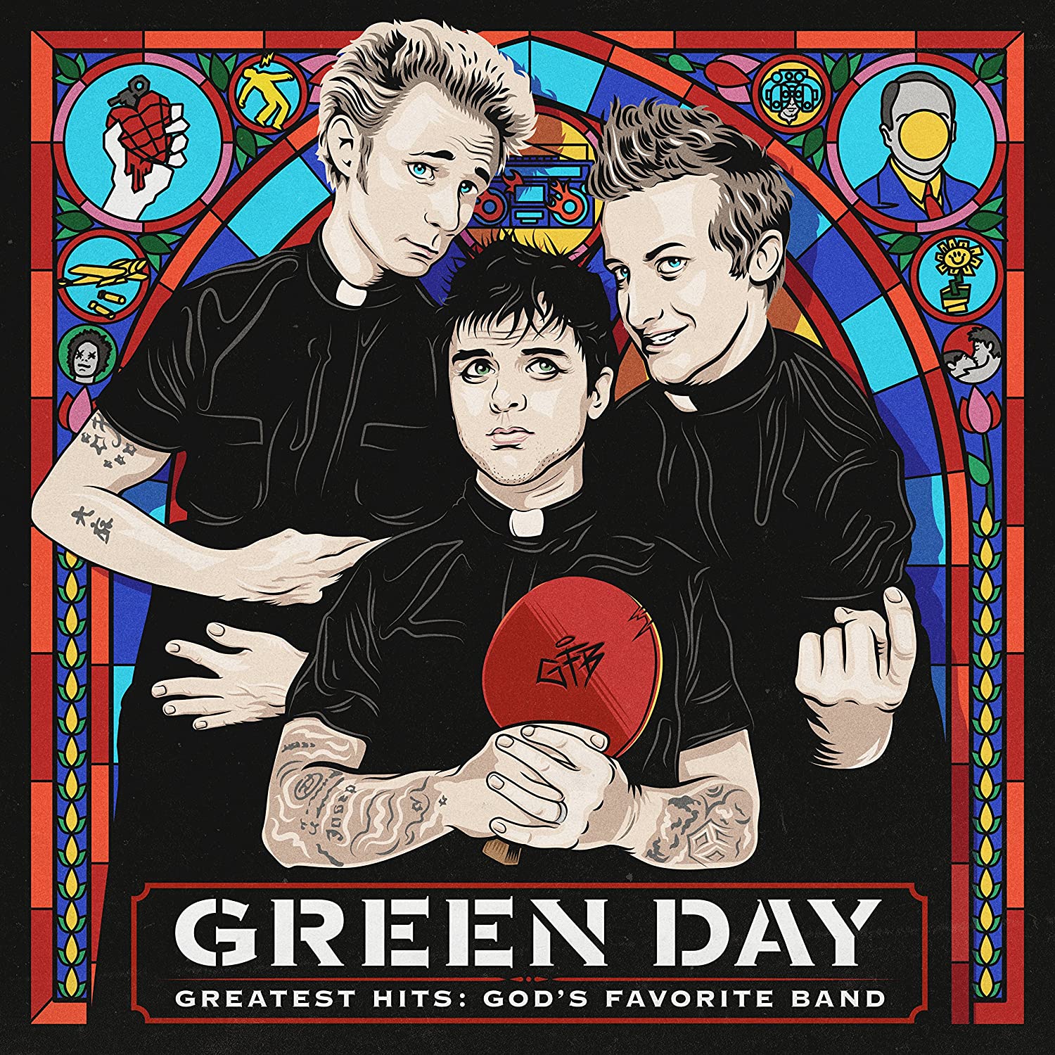 GREEN DAY - GREATEST HITS: GOD'S FAVORITE BAND Vinyl LP