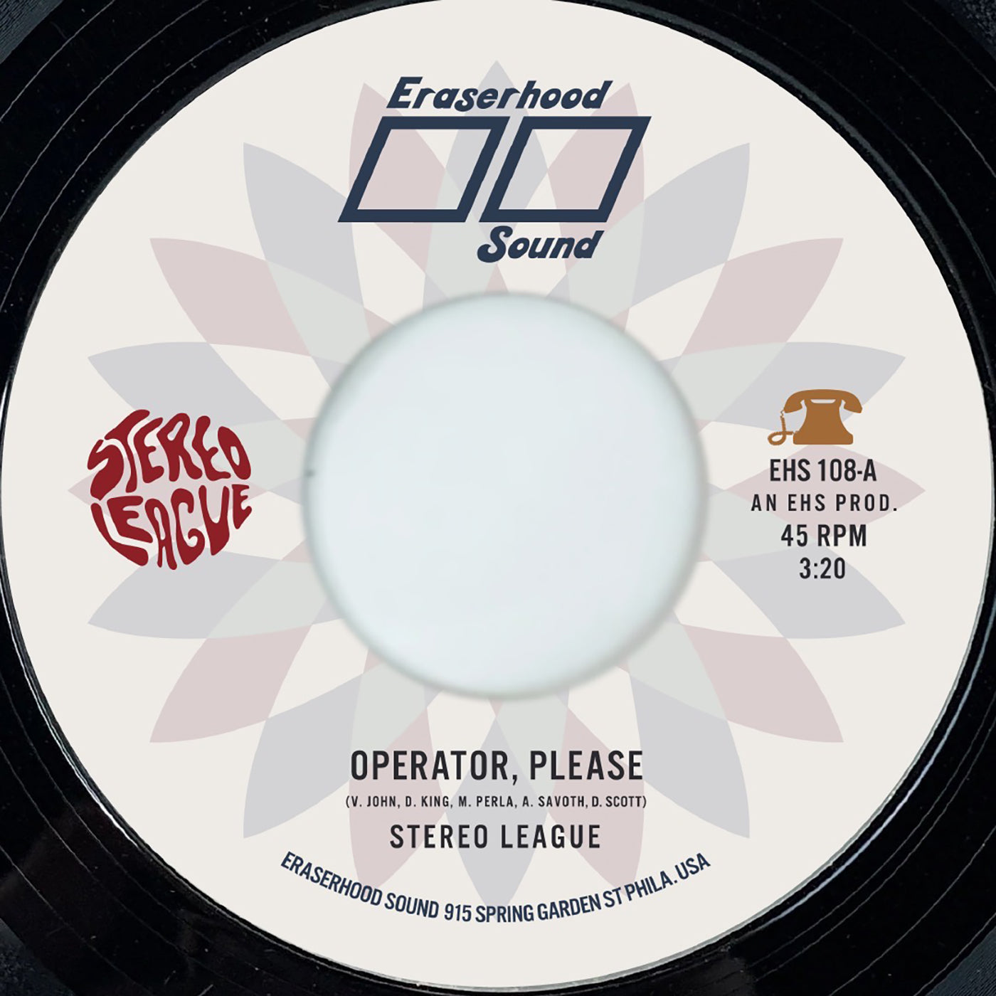 STEREO TROUBLE - OPERATOR PLEASE b/w SEASONS OF TROUBLE Vinyl 7"