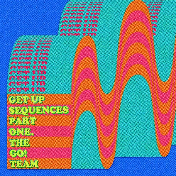 GO! TEAM, THE - GET UP SEQUENCES PART ONE (Blue Vinyl) LP