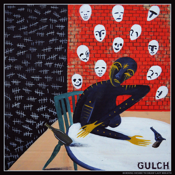 GULCH - BURNING DESIRE TO DRAW LAST BREATH // DEMOLITION OF HUMAN CONSTRUCT Vinyl 12"