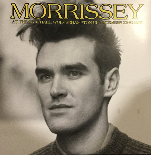 MORRISSEY - AT THE CIVIC HALL DEC 22 1988