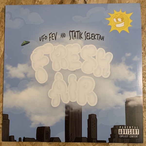 UFO FEV & STATIK SELEKTAH - FRESH AIR Vinyl LP