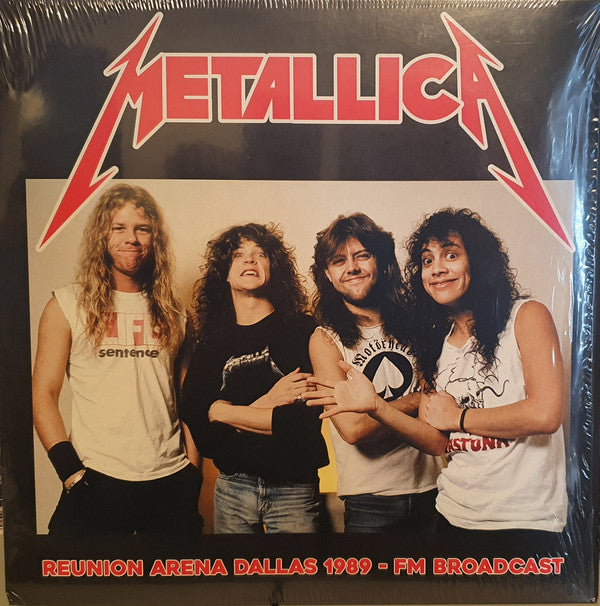 METALLICA - REUNION AREAN DALLAS 1989 Vinyl 2xLP