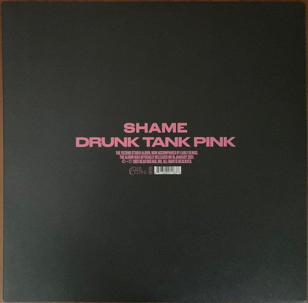 SHAME - DRUNK TANK PINK Red Vinyl 2xLP