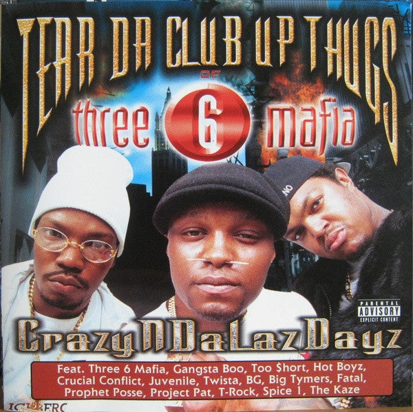 THREE SIX MAFIA - TEAR DA CLUB UP Vinyl LP