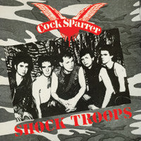 COCK SPARRER - SHOCK TROOPS Vinyl LP