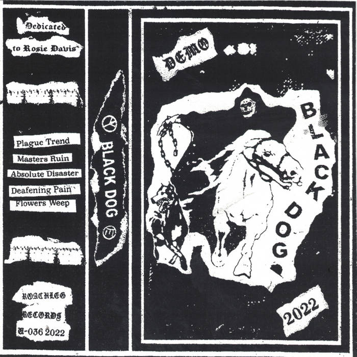 BLACK DOG - DEMO Cassette Tape