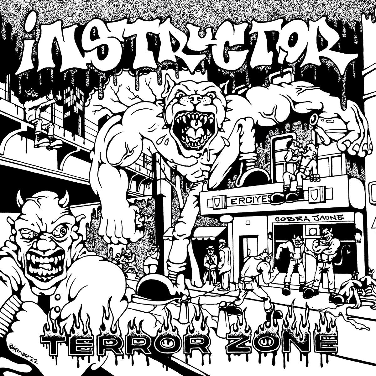 INSTRUCTOR - TERROR ZONE Vinyl LP