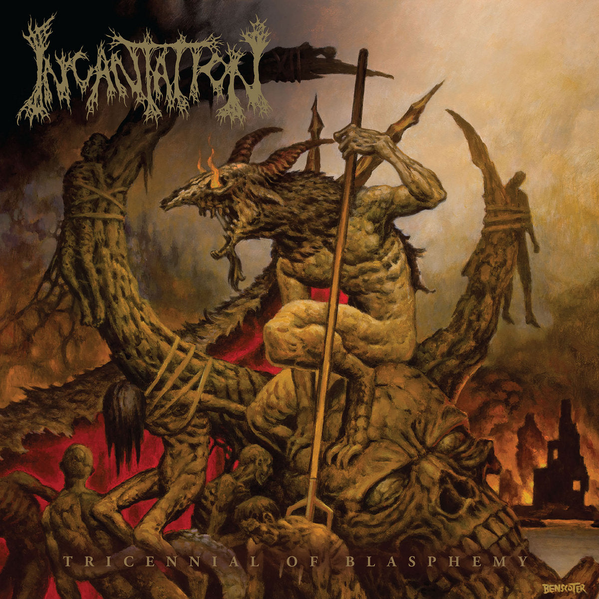 INCANTATION - TRICENNIAL OF BLASPHEMY Vinyl 3xLP