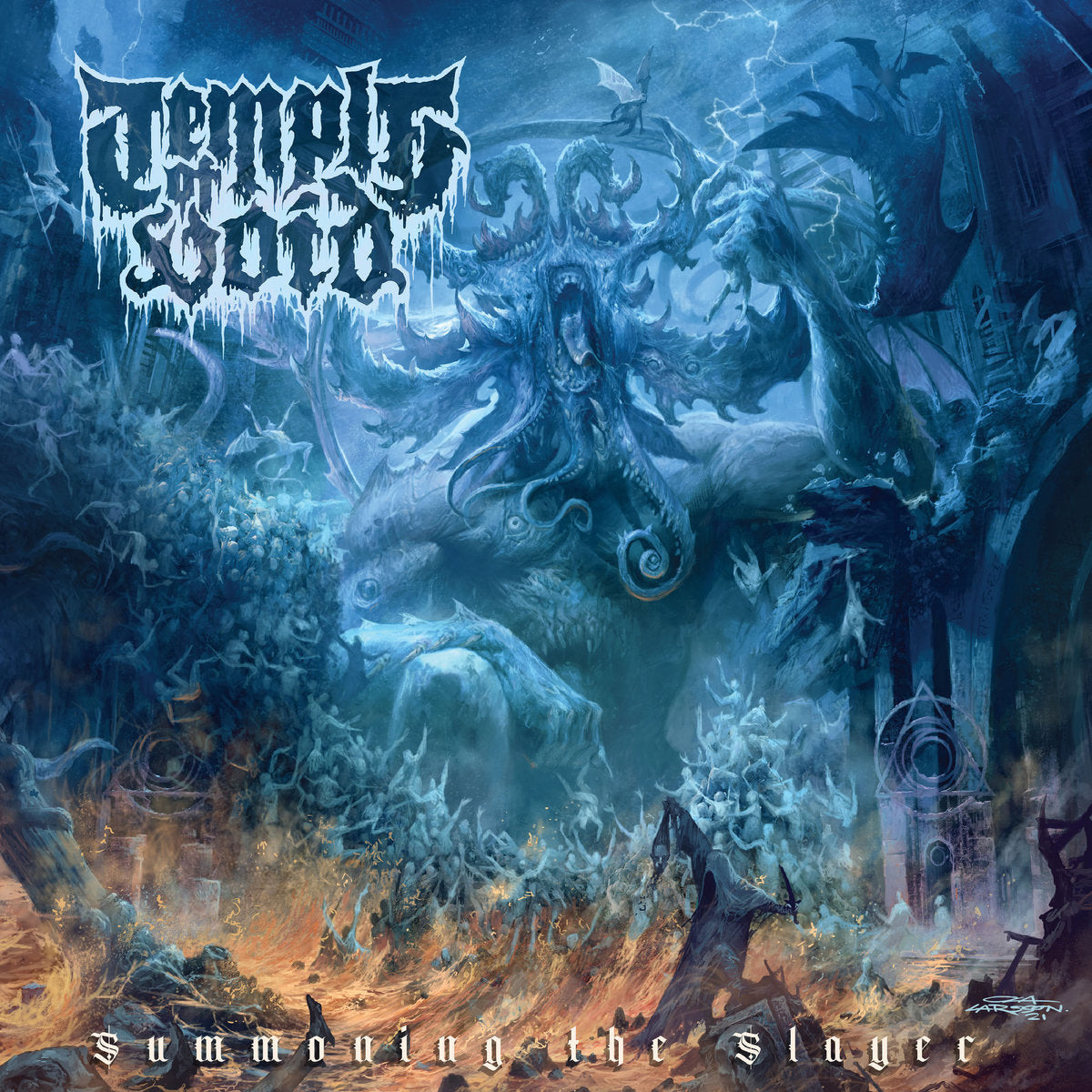 TEMPLE OF VOID - SUMMONING THE SLAYER Vinyl LP