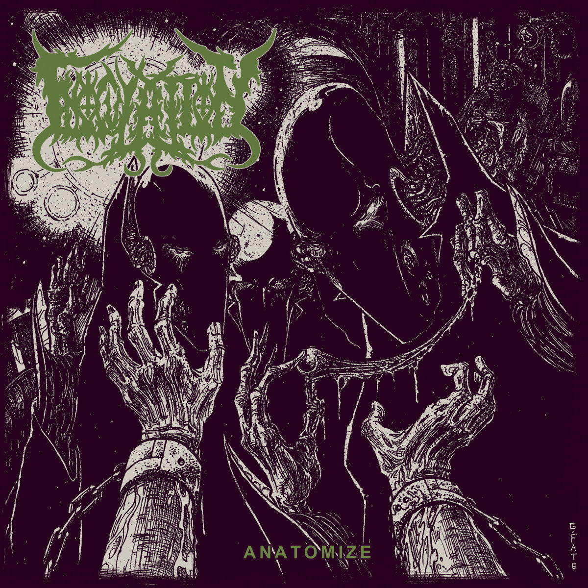 INOCULATION - ANATOMIZE Green Vinyl 7"