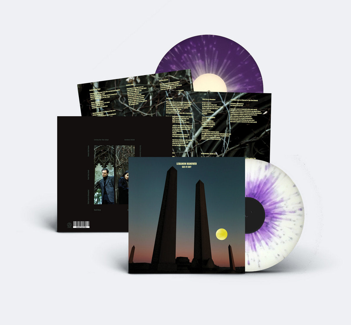 LEBANON HANOVER - SCI-FI SKY Purple/White Splatter Vinyl 2xLP