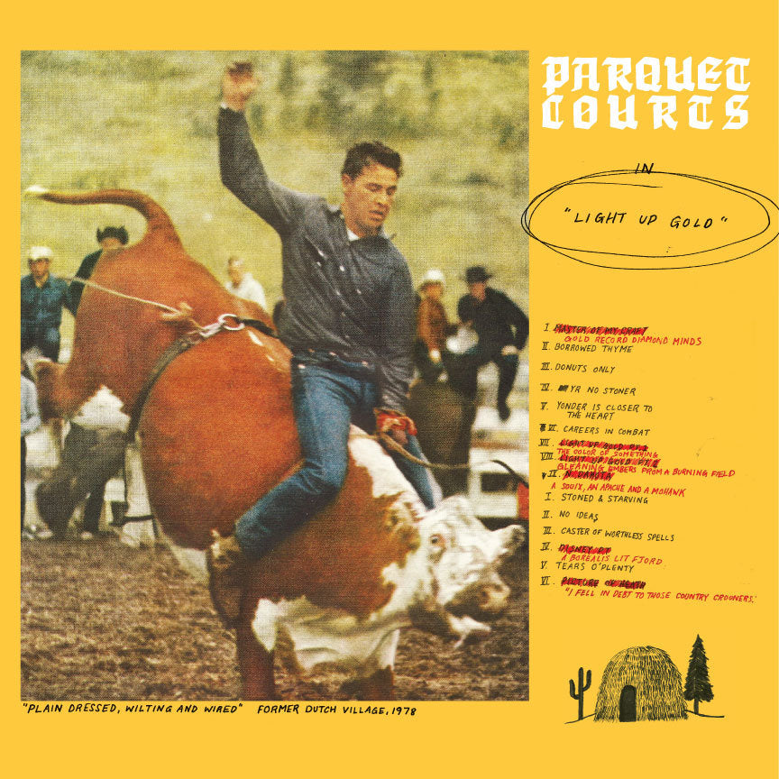 PARQUET COURTS - LIGHT UP GOLD (Glow in the Dark Vinyl) LP