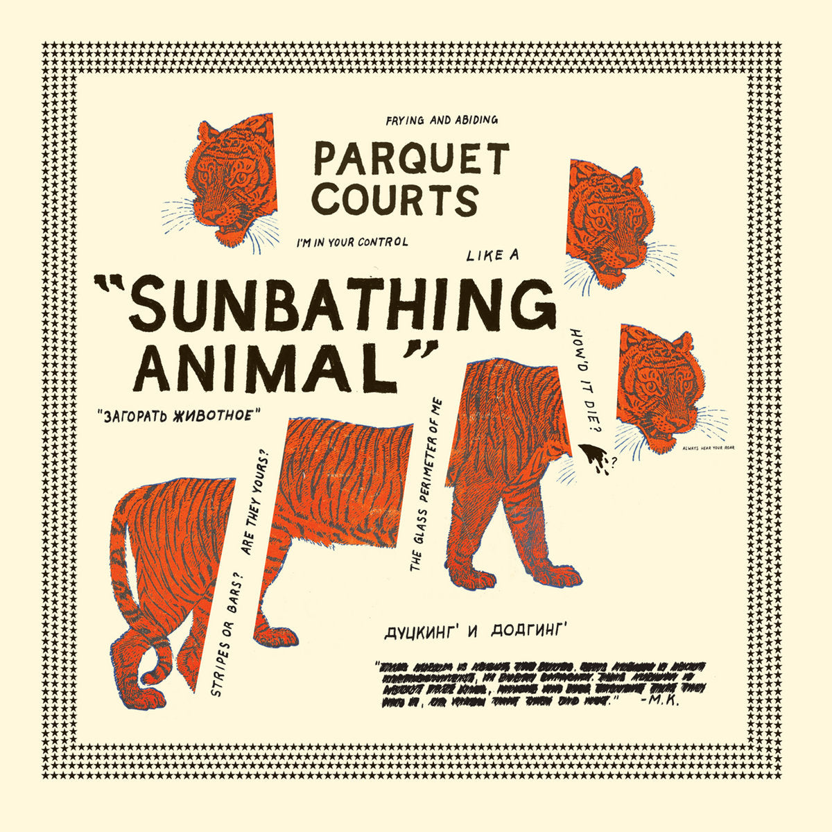 PARQUET COURTS - SUNBATHING ANIMAL Vinyl LP